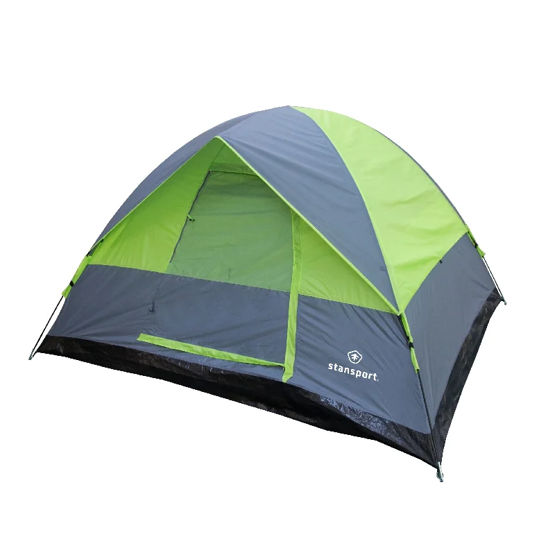 Stansport Pine Creek 3-Person Dome Tent (Gray Green)