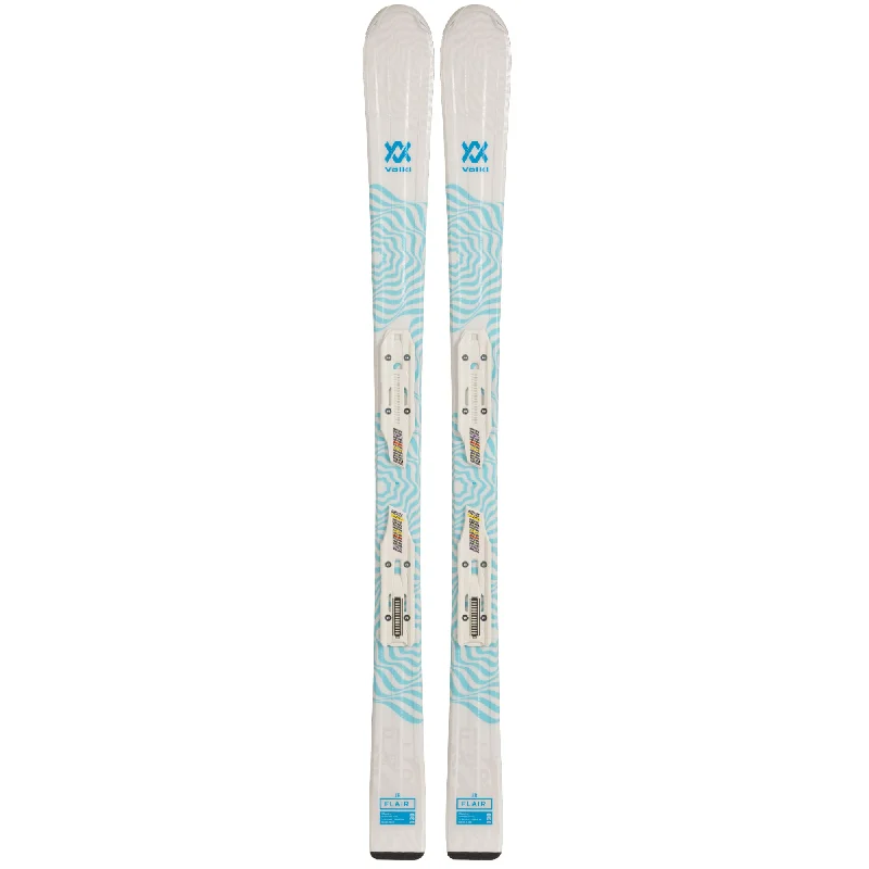 Volkl Flair Jr. Kids Skis with vMotion 4.5 Bindings