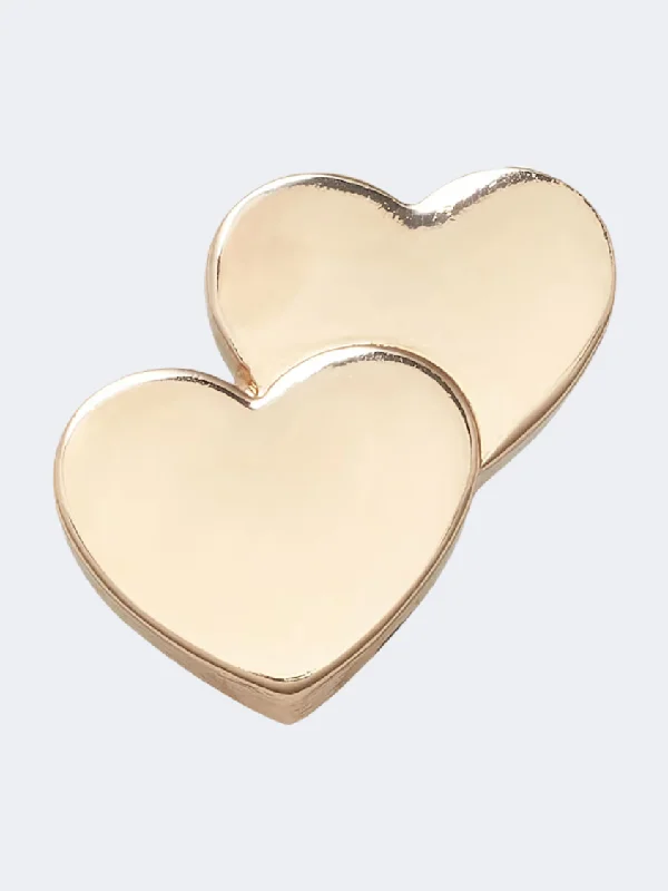 Crocs Double Heart Unisex Lifestyle Pins Gold