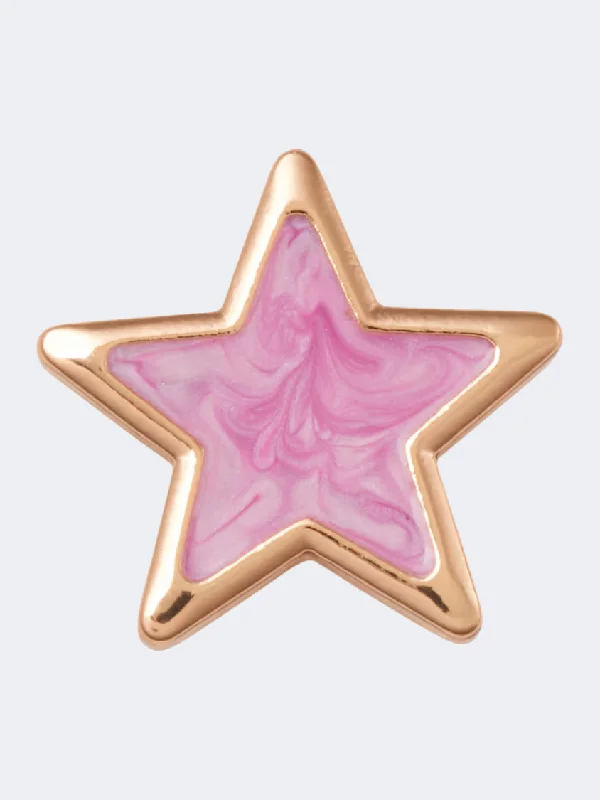 Crocs Star Unisex Lifestyle Pins Gold/Pink