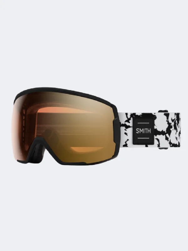 Smith Proxy Men Skiing Goggles Black Marble/Gold