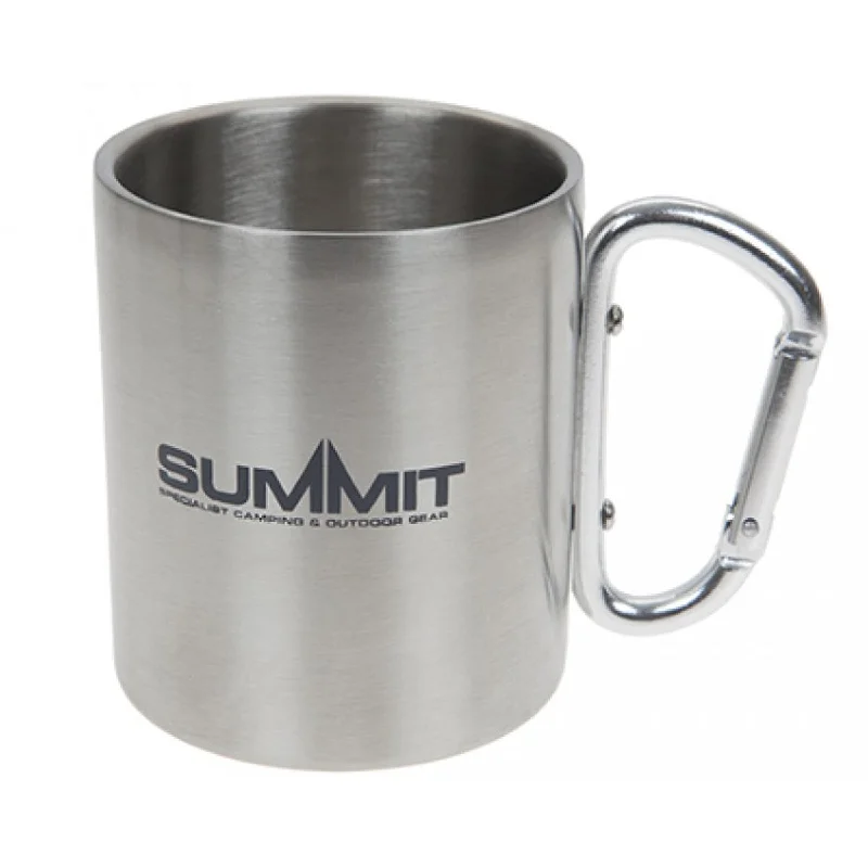 Stainless Steel Carabiner Mug